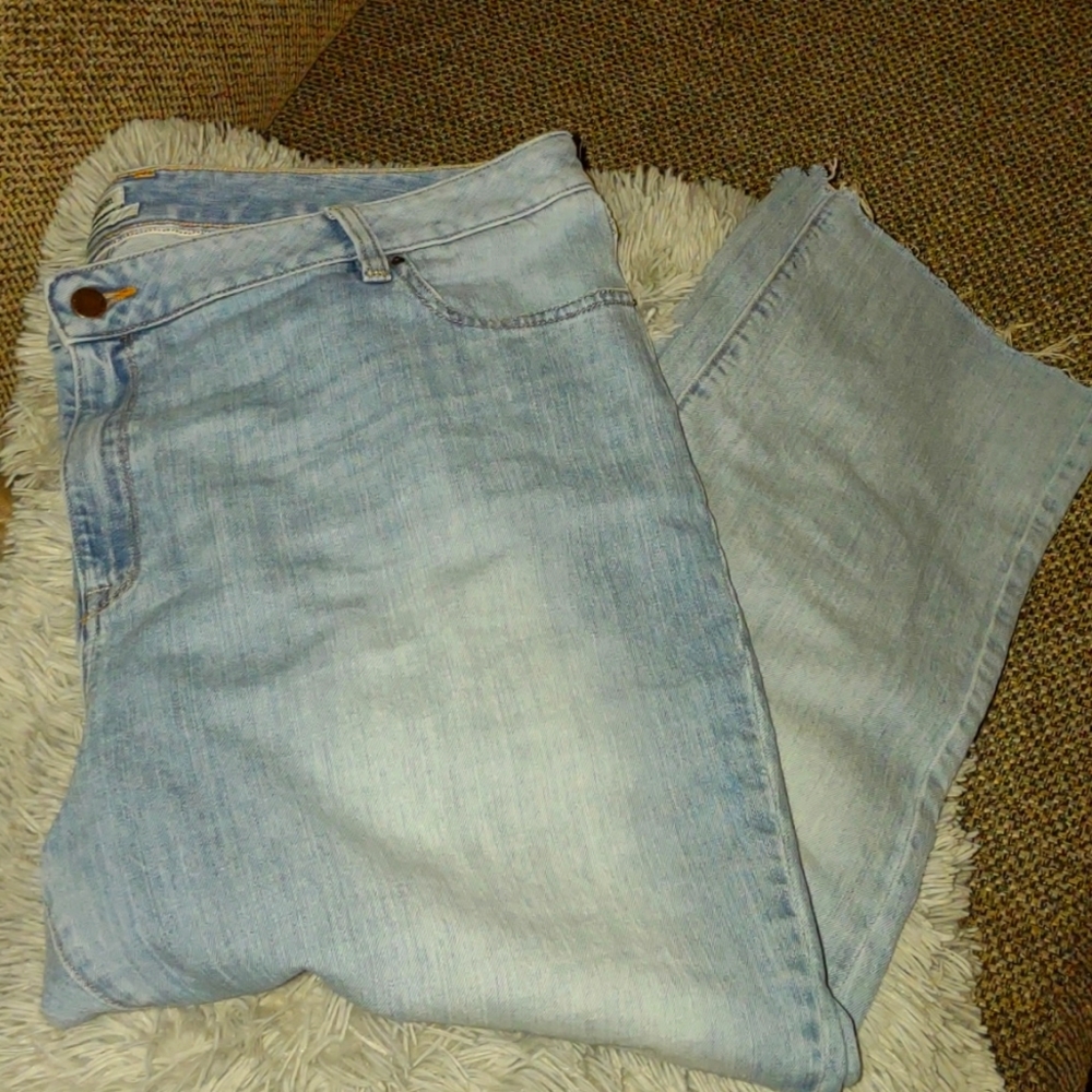 Pair of LL Bean jeans classic fit 20 wide regular